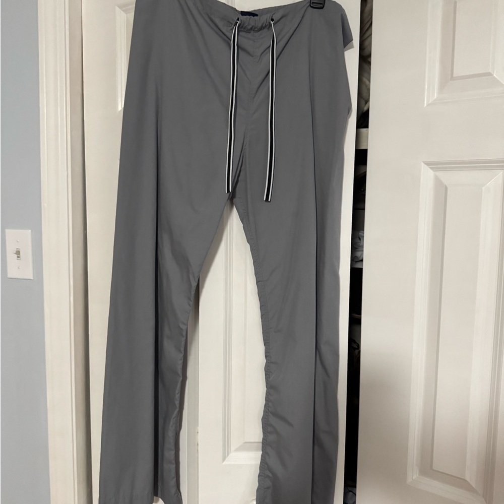 Blue Sky Gray Women's Scrub Pants